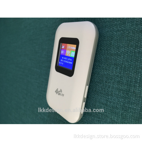 LCD 4G LTE Wireless FDD TDD WCDMA Router Slim Battery Router Modem B20